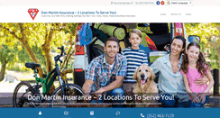 Desktop Screenshot of dmiinsurance.com