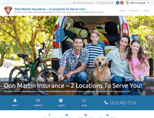 Tablet Screenshot of dmiinsurance.com